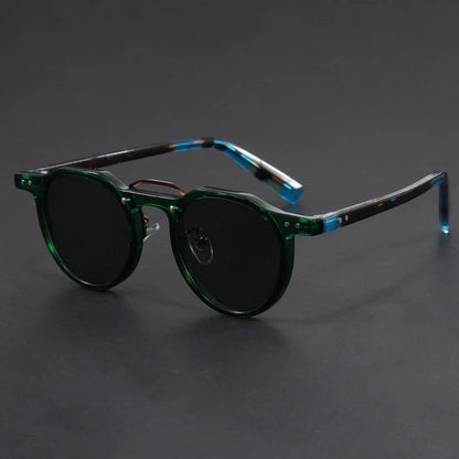 Classic Retro Round Polarized Shades UV Protection