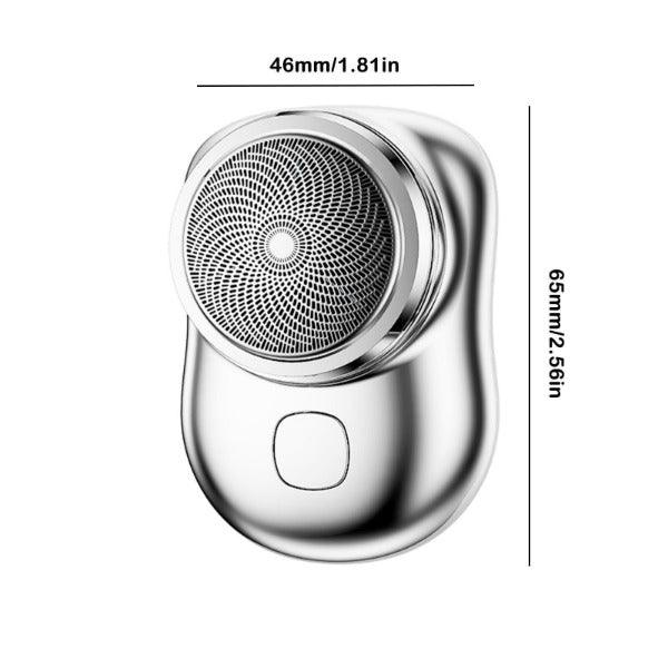 Small Electric Razor - Powerful Storm Shaver for Men Mini Shaver Portable Electric Shaver 3