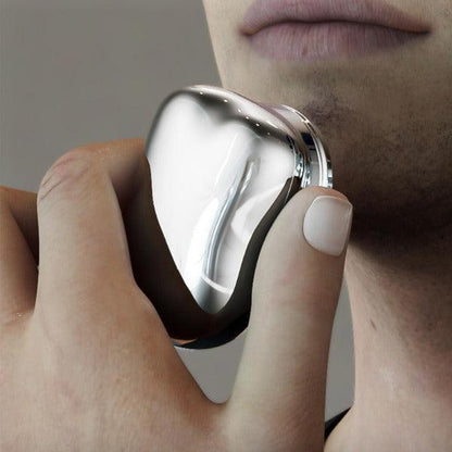 Small Electric Razor - Powerful Storm Shaver for Men Mini Shaver Portable Electric Shaver 5