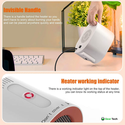 Space Saving Electric Heater Portable Energy Saver