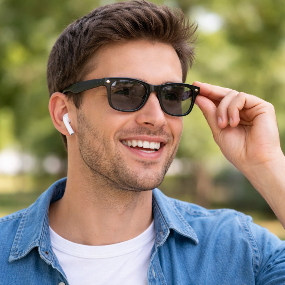Wireless Video Recording Sunglasses with Audio - Lusomart