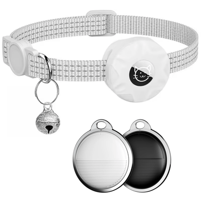 SmartTag Mini Pet Tracker with Reflective Collar – Bluetooth Location Finder for Dogs and Cats, Water-Resistant Design 1
