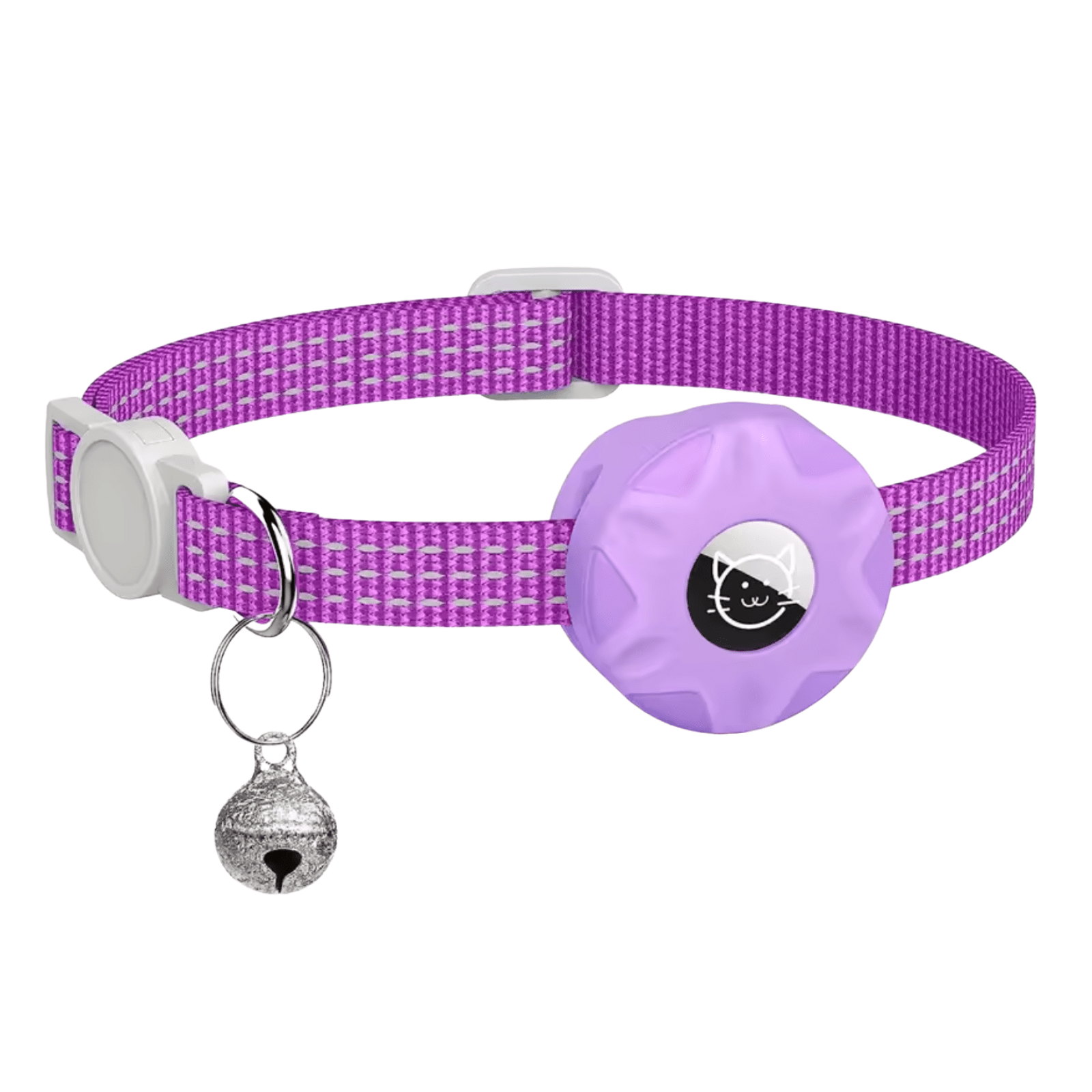 SmartTag Mini Pet Tracker with Reflective Collar – Bluetooth Location Finder for Dogs and Cats, Water-Resistant Design 4