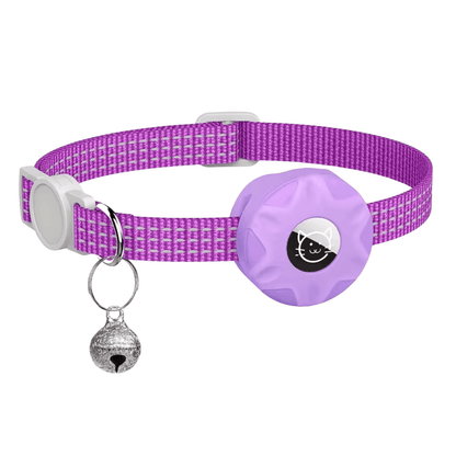SmartTag Mini Pet Tracker with Reflective Collar – Bluetooth Location Finder for Dogs and Cats, Water-Resistant Design 4