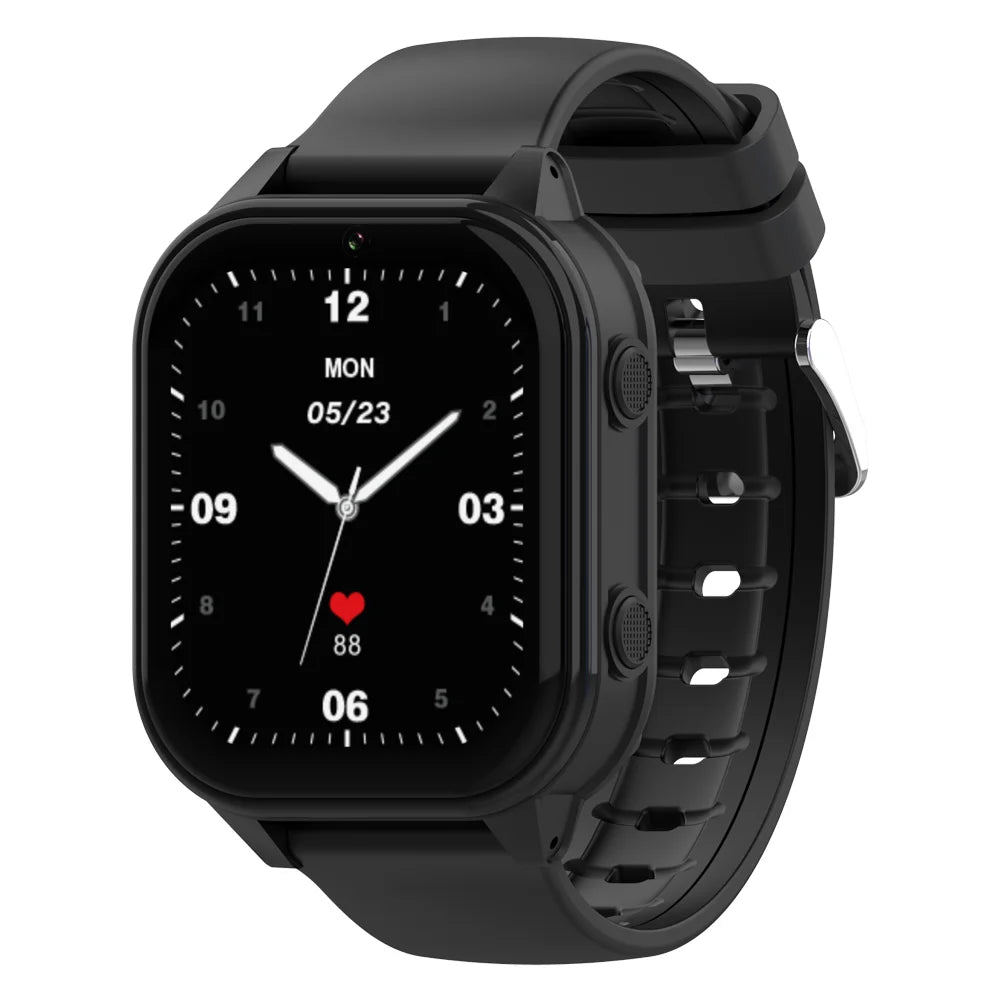 Smart GPS Kids Smartwatch with Video Calling and Temperature Monitor – Durable Design for Ages 6-12 2