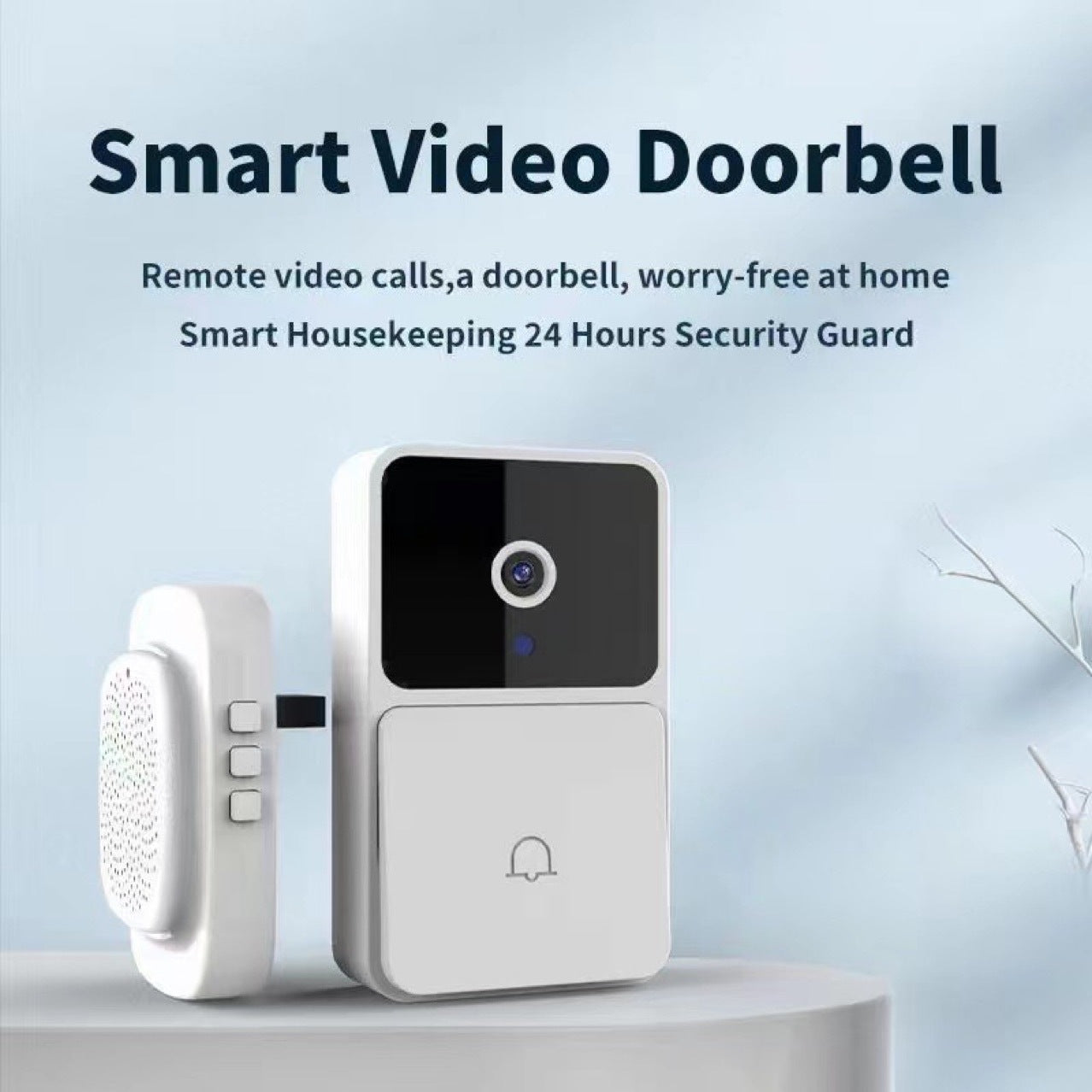 Wireless HD Video Doorbell with 2-Way Talk
