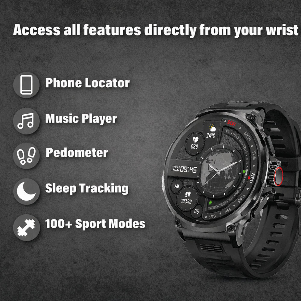 Tough Water Resistant Sports Watch