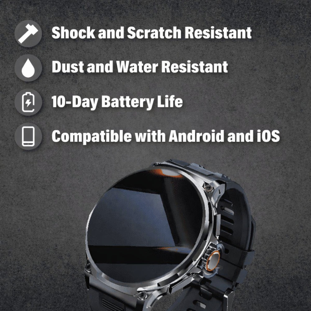 Tough Water Resistant Sports Watch