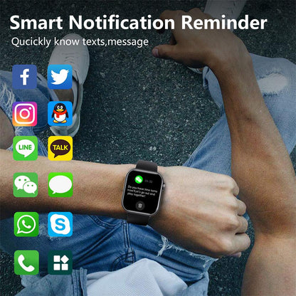 Smartwatch with Blood Pressure and Fitness Tracker 3