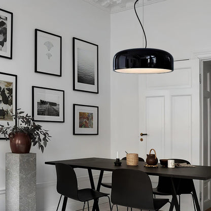 Modern Pendant Light With Bright Polished Finish