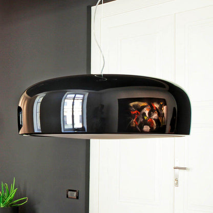 Modern Pendant Light With Bright Polished Finish