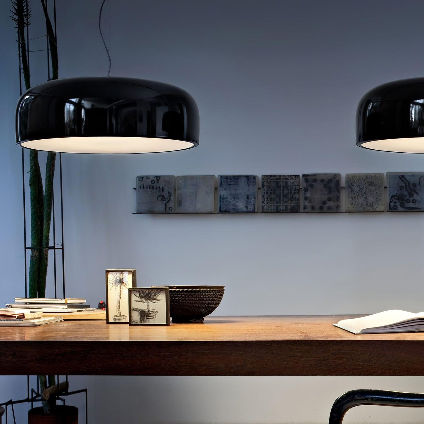 Modern Pendant Light With Bright Polished Finish