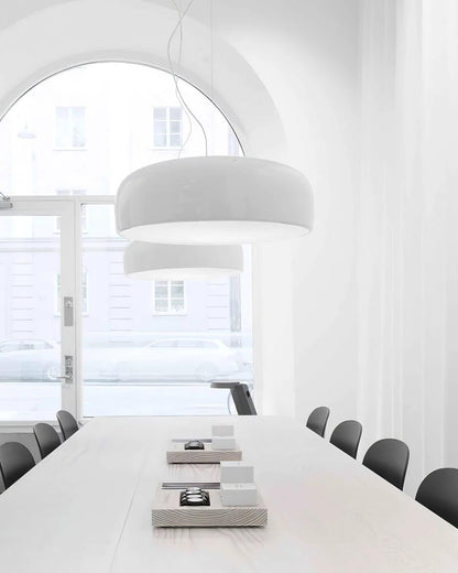 Modern Pendant Light With Bright Polished Finish