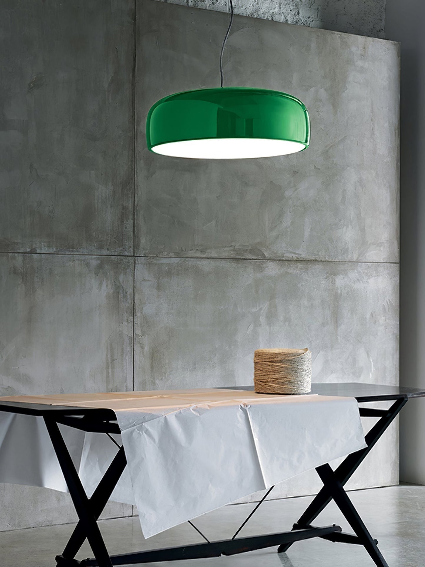 Modern Pendant Light With Bright Polished Finish