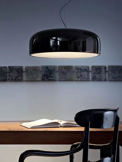 Modern Pendant Light With Bright Polished Finish