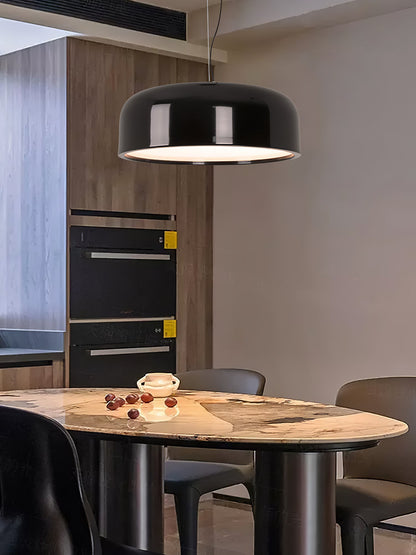 Modern Pendant Light With Bright Polished Finish
