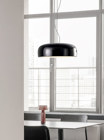 Modern Pendant Light With Bright Polished Finish