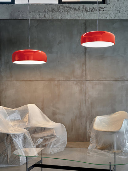 Modern Pendant Light With Bright Polished Finish