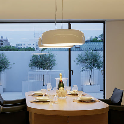 Modern Pendant Light With Bright Polished Finish