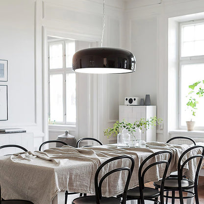 Modern Pendant Light With Bright Polished Finish