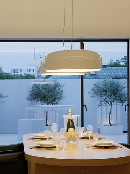 Modern Pendant Light With Bright Polished Finish