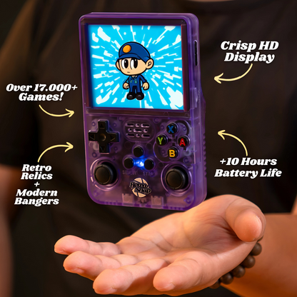 Portable Retro Game Console with 60,000 Classic Games