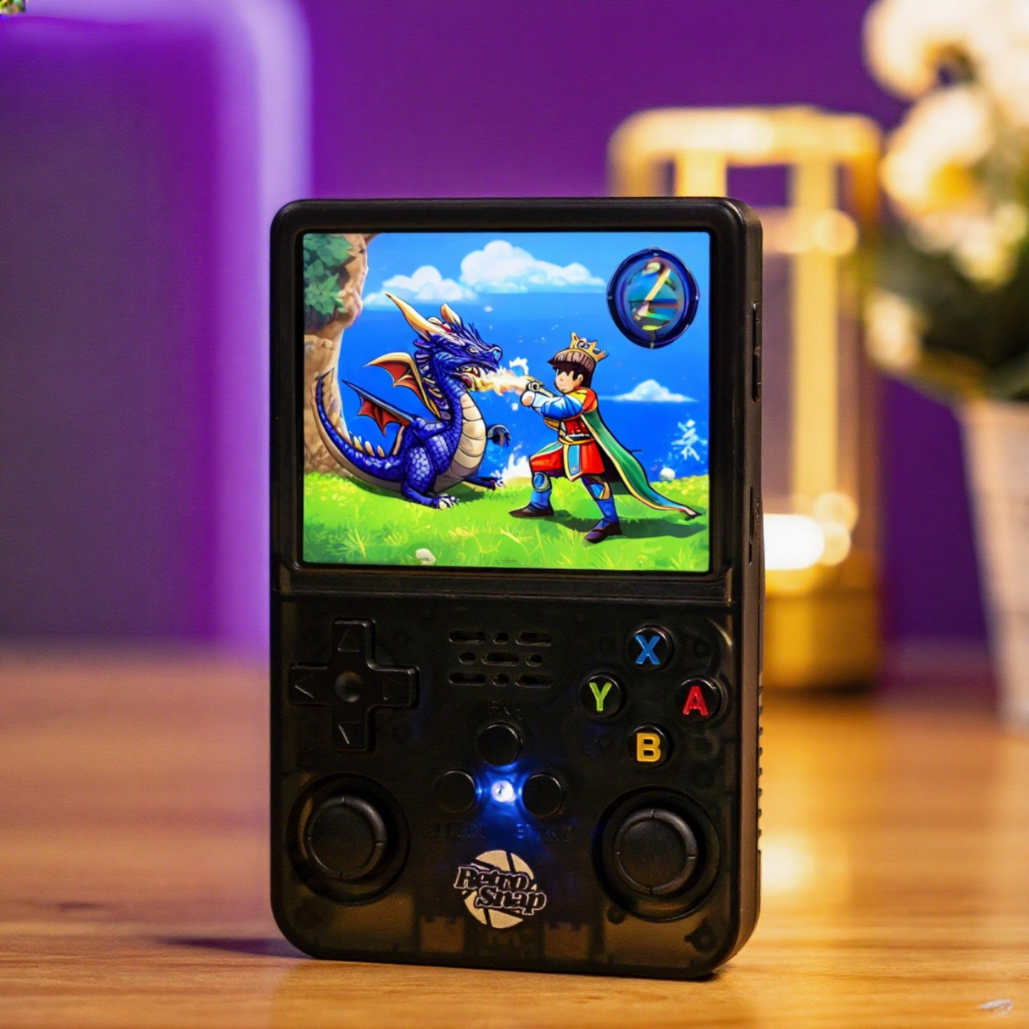 Portable Retro Game Console with 60,000 Classic Games - Lusomart