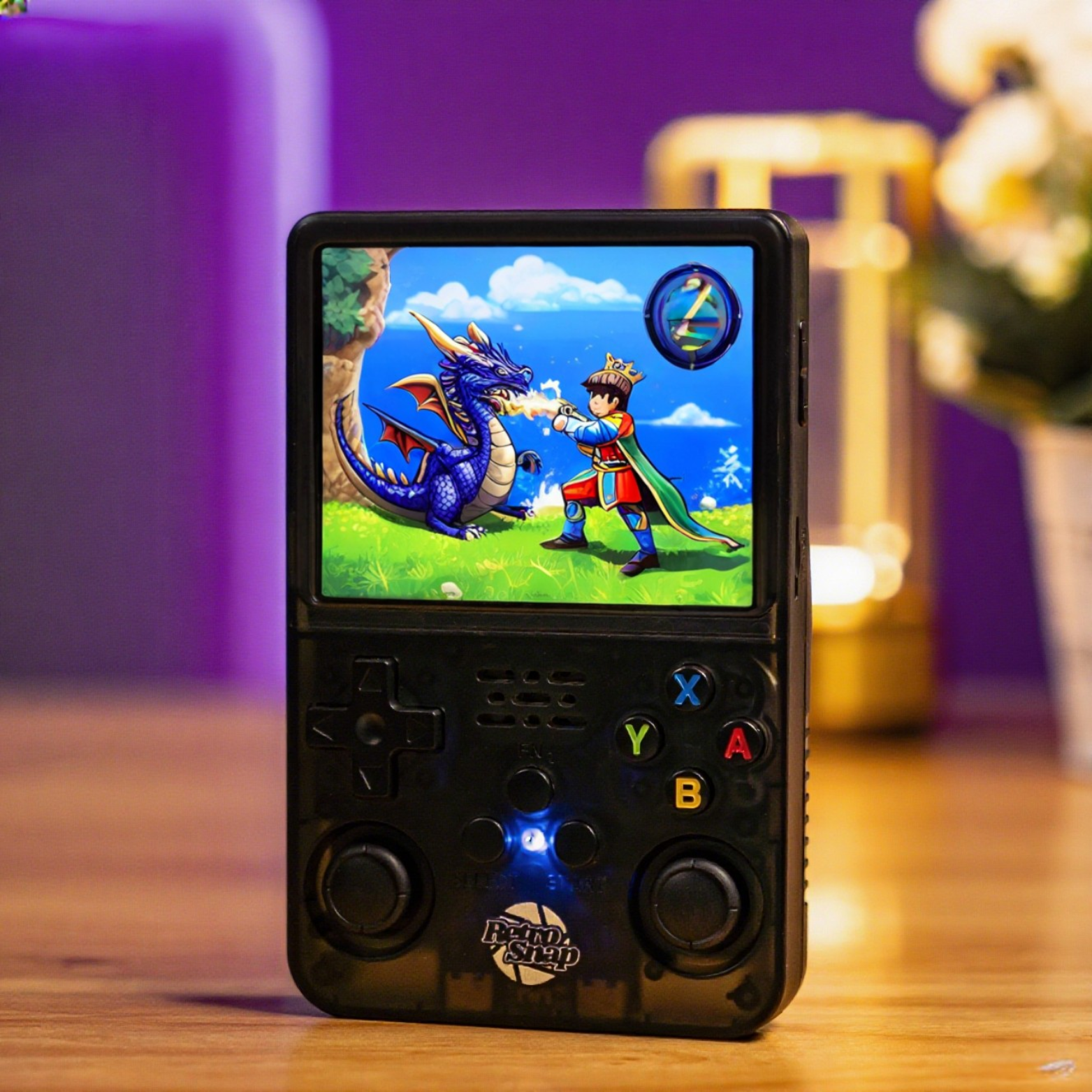 Portable Retro Game Console with 60,000 Classic Games - Lusomart