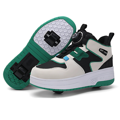 SneakRoll™ – Adjustable Sneakers with Folding Wheels – Kids' Shoe Adventure Set 3