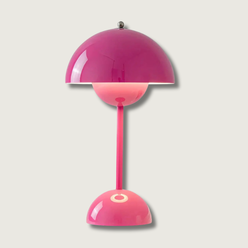 SnowGlow – Chic Modern Table Lamp for Soft, Diffused Light 1