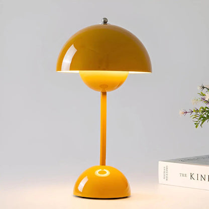 SnowGlow – Chic Modern Table Lamp for Soft, Diffused Light 10