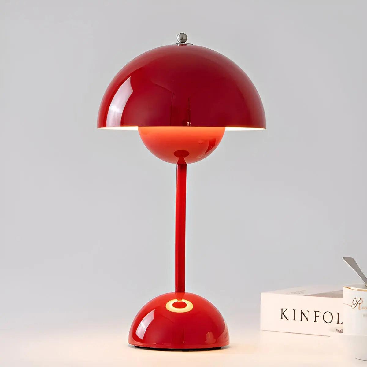 SnowGlow – Chic Modern Table Lamp for Soft, Diffused Light 8