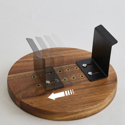 Space Saving Wooden Sofa End Table with Tray