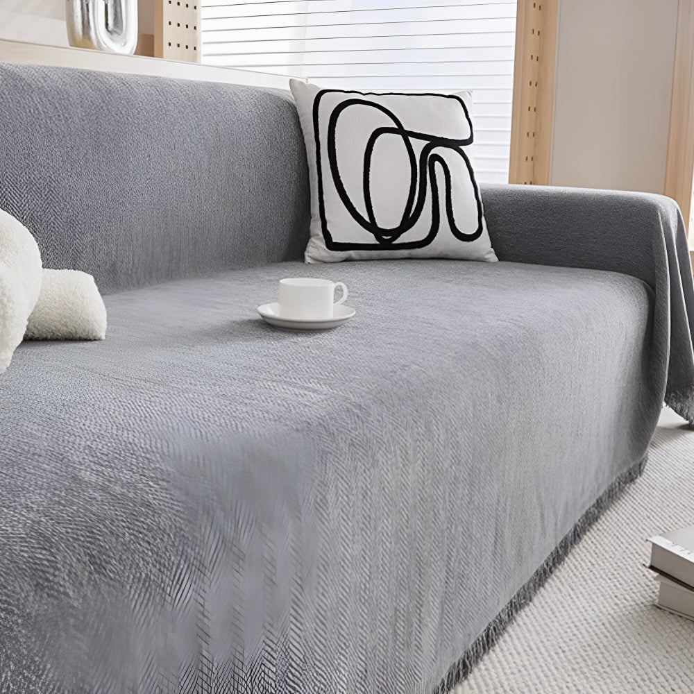 Simple Fabric Sofa Slipcover Protector