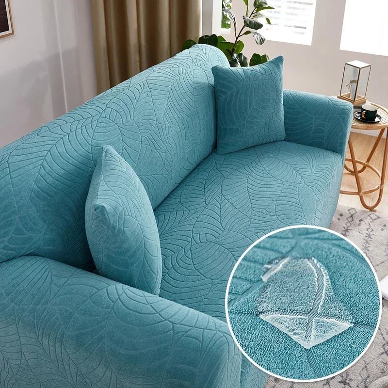 SofaGuard | Stylish Custom-Fit Polyester L-Shaped Sofa Cover 6