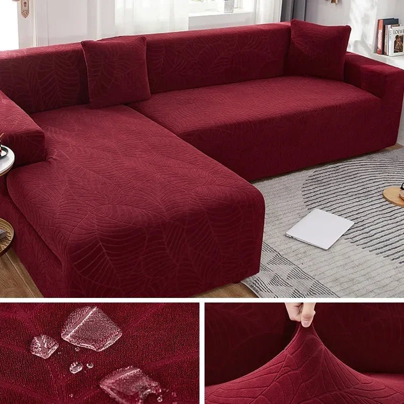 SofaGuard | Stylish Custom-Fit Polyester L-Shaped Sofa Cover 9