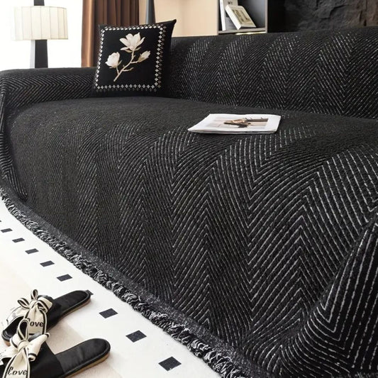Furniture Protector Non Slip Microfiber Sofa Slipcover - Lusomart