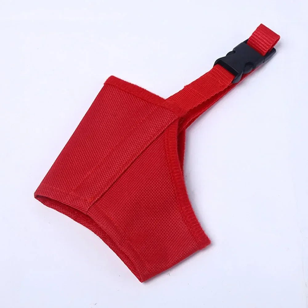 Soft Adjustable Nylon Dog Muzzle for Small Dogs and Puppies – Comfortable and Breathable Training Tool 5