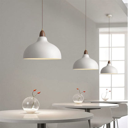 Rustic Wood Hanging Ceiling Light