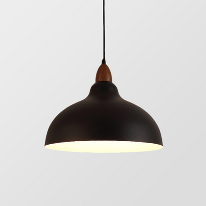 Rustic Wood Hanging Ceiling Light