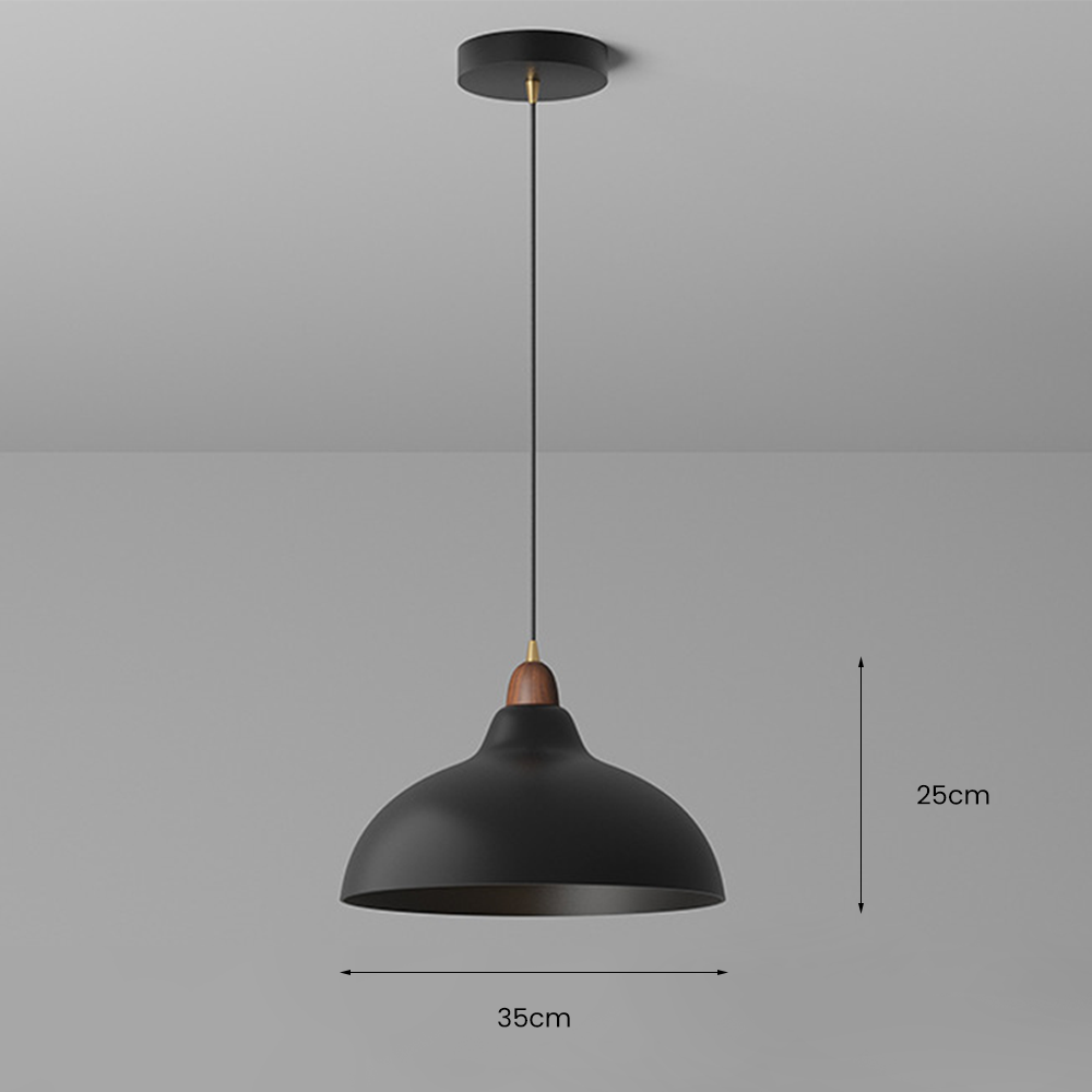 Rustic Wood Hanging Ceiling Light