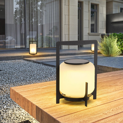 Outdoor Solar Powered Yard Lantern
