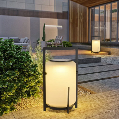 Outdoor Solar Powered Yard Lantern