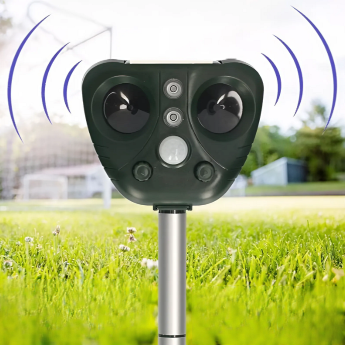 Outdoor Solar Bird Repellent Ultrasonic Device - Lusomart
