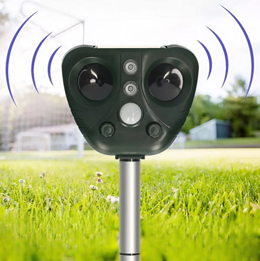 Outdoor Solar Bird Repellent Ultrasonic Device - Lusomart