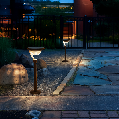 SolaraGlow | Elegant Eco-Friendly Solar Pathway Lighting Solution 3