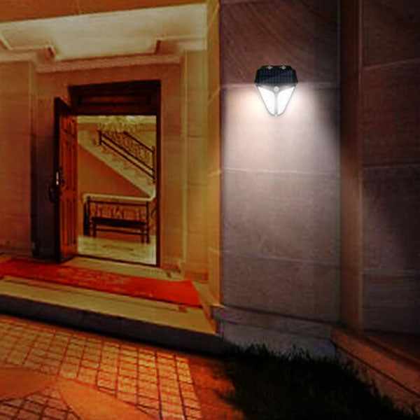SolaraLight | Outdoor Solar Wall Lantern with Motion Sensor for Security and Ambiance 2