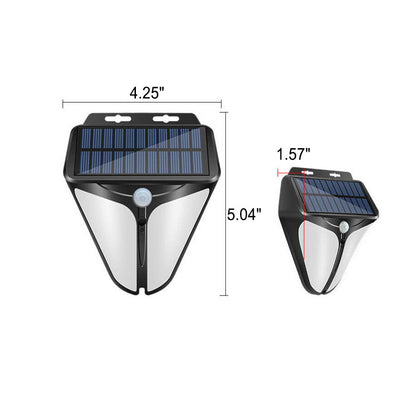 SolaraLight | Outdoor Solar Wall Lantern with Motion Sensor for Security and Ambiance 7
