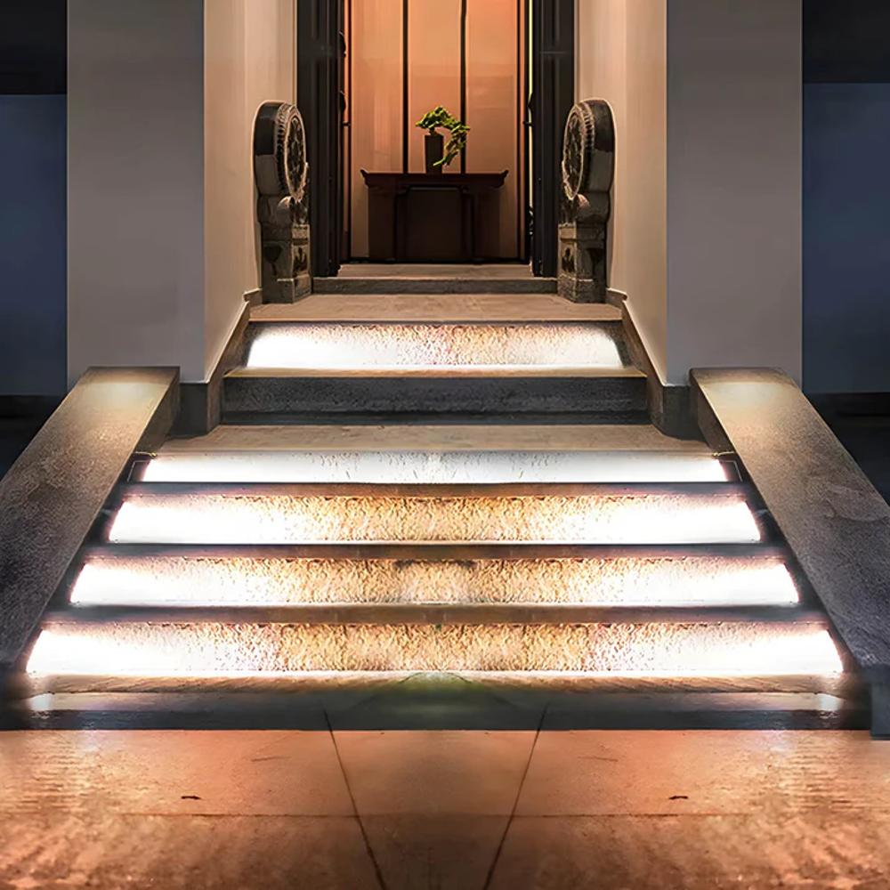 Solara | Elegant Solar Garden Lights for Outdoor Stairway Illumination 4