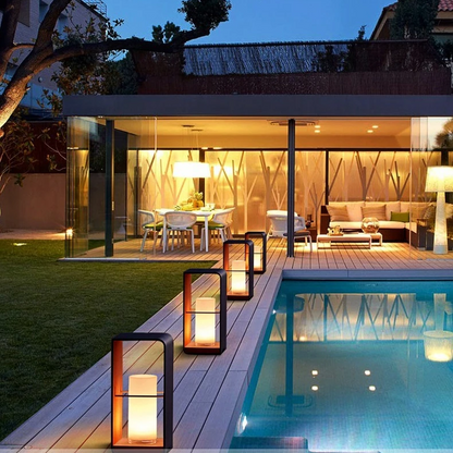 Outdoor Solar Powered Garden Lanterns